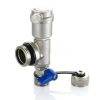 8 Loop Stainless Steel Radiant Heat Manifold Set With 1/2″ PEX Adapters - Image 5