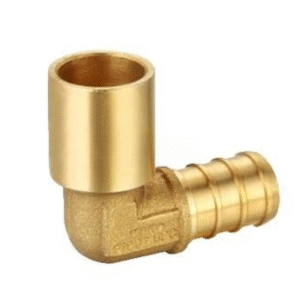 1/2″ PEX x 1/2″ Female Sweat Brass Elbow