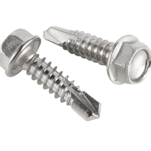 Hex Zinc Plated Washer Head Self Tapping Screw