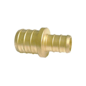 1/2″ PEX x 3/8″ PEX Brass Coupling