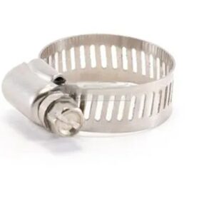 1-1/4″ Stainless Steel Worm Drive Clamp