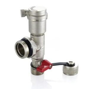 Manifold Air Vent and Drain Valve-End Piece (Red Handle)