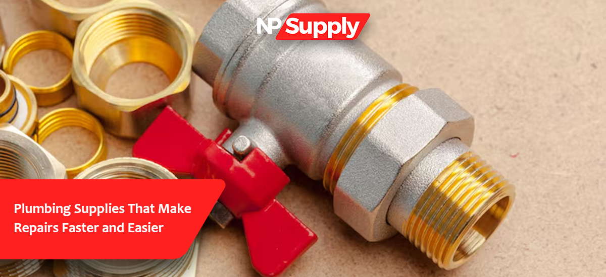 Plumbing Supplies That Make Repairs Faster And Easier