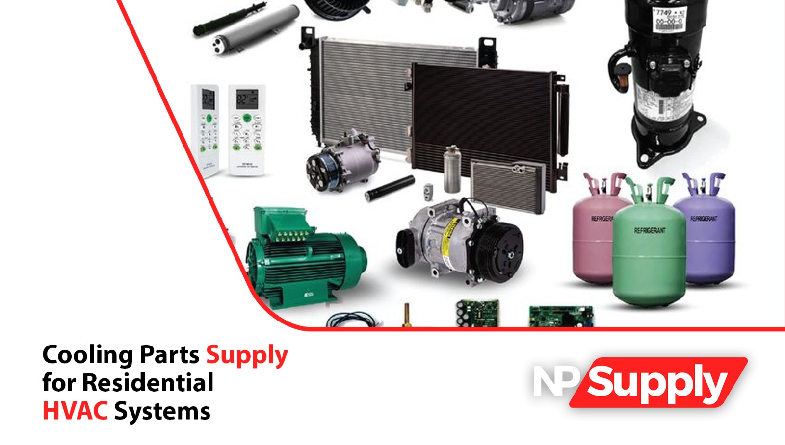 Cooling Parts Supply for Residential HVAC Systems