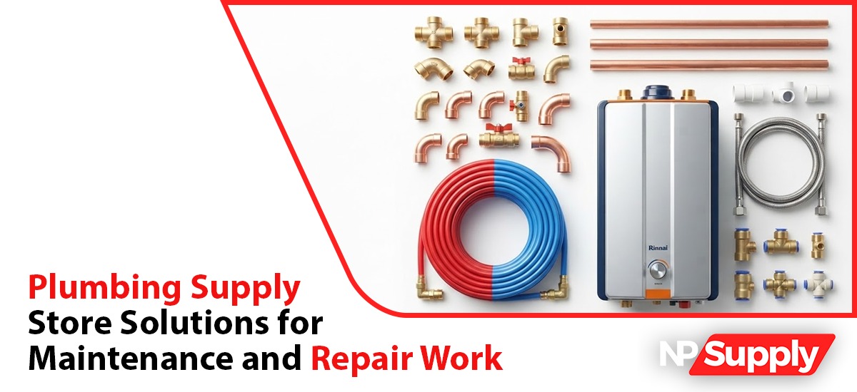 Plumbing Supply Store Solutions For Maintenance And Repair Work