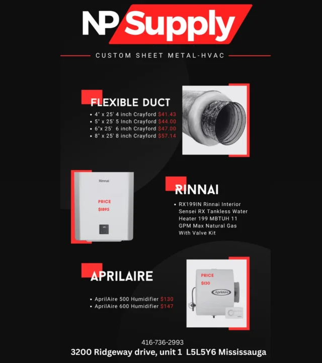 Visit us now at 3200 ridgeway drive, unit 1 L5L5Y6
*
*
*
*
#rx199in #hvac #hvacsupplier #supplies #hvactools #hvaccontractor #hvacinstall #hvacquality #hvacservice #hvaccompany #hvaccompany #hvacwork